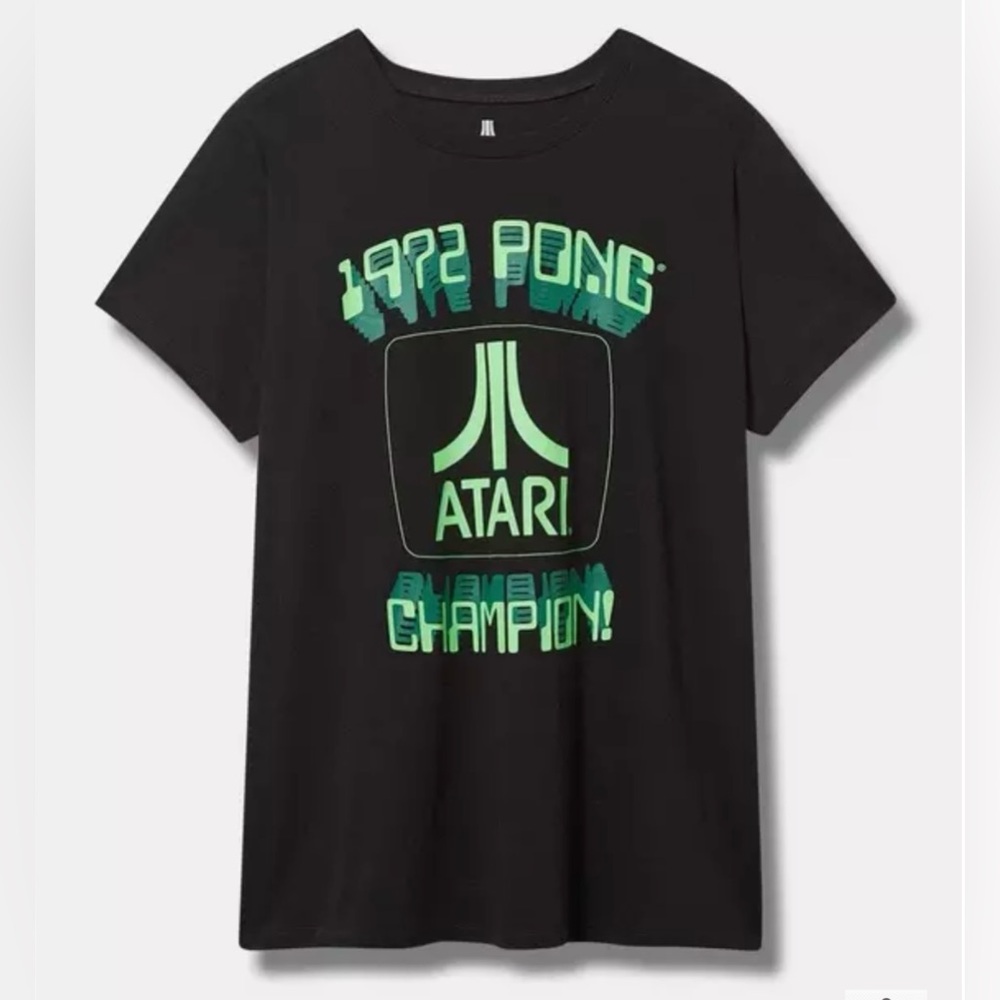 Torrid Atari Classic Fit Cotton Crew Tee.